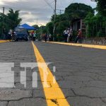 Calles adoquinada en Juigalpa, Chontales