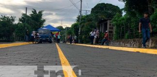 Calles adoquinada en Juigalpa, Chontales