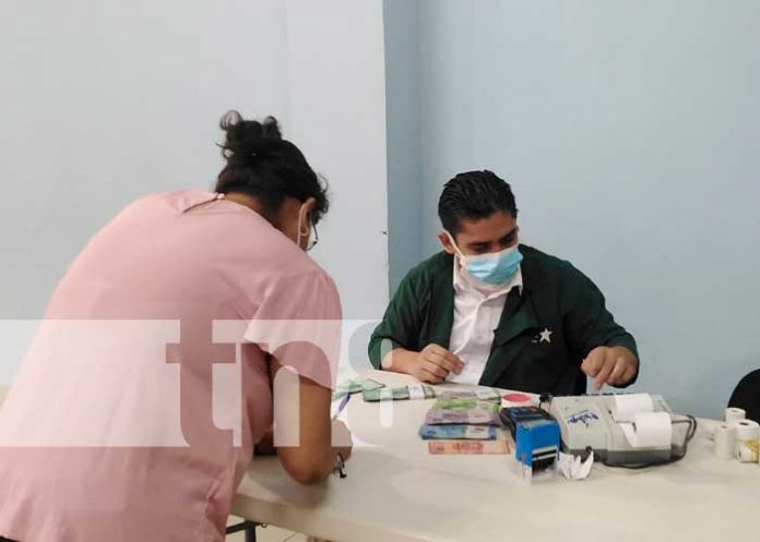 Pago de aguinaldo a trabajadores del MINED Nicaragua