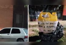 Argentina: Mujer quema el carro de su novio porque «se las pegó» Argentina: Mujer quema el carro de su novio porque "se las pegó"