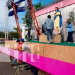 Nicaragua: Gobierno redobla esfuerzos para culminar 51 altares en la Avenida Bolívar Nicaragua: 51 altares en la Avenida Bolívar
