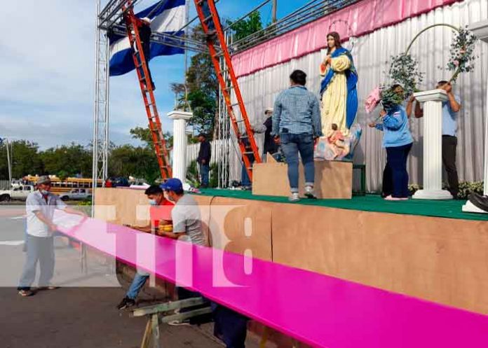 Nicaragua: 51 altares en la Avenida Bolívar