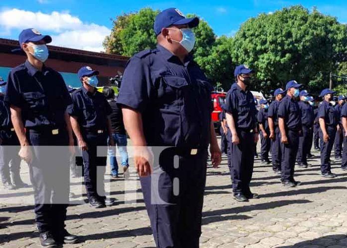 70 nuevos aspirantes a bomberos en Nicaragua