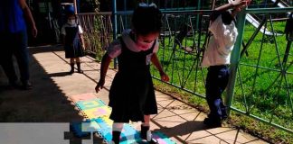 Mañana recreativa con infantes de CDI en Bluefields