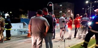 En Brasil socavón se 'traga' a decenas de personas en actividad navideña