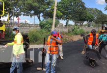 Barrio Laureles Sur en Managua estrena calles nuevas Barrio Laureles Sur en Managua estrena calles nuevas