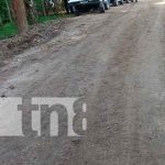 Inicia reparación de calles Macadan en Puerto Díaz, Juigalpa Reparación de calles Macadan en Juigalpa