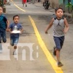 Familias del barrio Villa Austria, Managua inauguran proyecto de mejoramiento vial