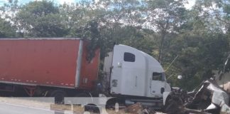 Impacto entre camión y furgón deja un fallecido en Condega