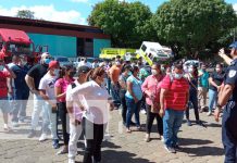 Policía y bomberos capacitan a vendedores de pólvora en Managua Policía y bomberos capacitan a vendedores de pólvora en Managua