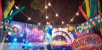 Inauguran altar de la Virgen Maria en San Marcos y Jinotepe