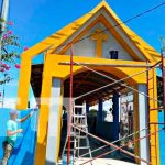 Obras de mejoramiento en el cementerio de la ciudad San Carlos Obras de mejoramiento en el cementerio de San Carlos