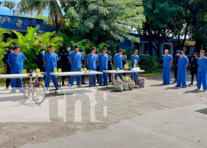 Tras las rejas están 19 delincuente en Chinandega
