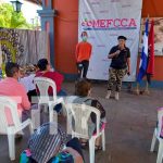 Emprendedores de Chinandega reciben acompañamiento del MEFCCA Reunión con emprendedores de Chinandega por parte del MEFCCA