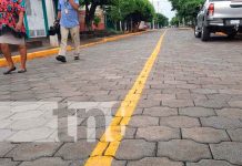 Familias de Ciudad Sandino gozan de calles nuevas de adoquín Inauguración de calles en el municipio Ciudad Sandino
