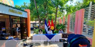Conferencia de prensa sobre autoridades de educación en Nicaragua