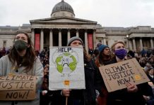 Marchas en todo el mundo por la justicia climática en la COP26