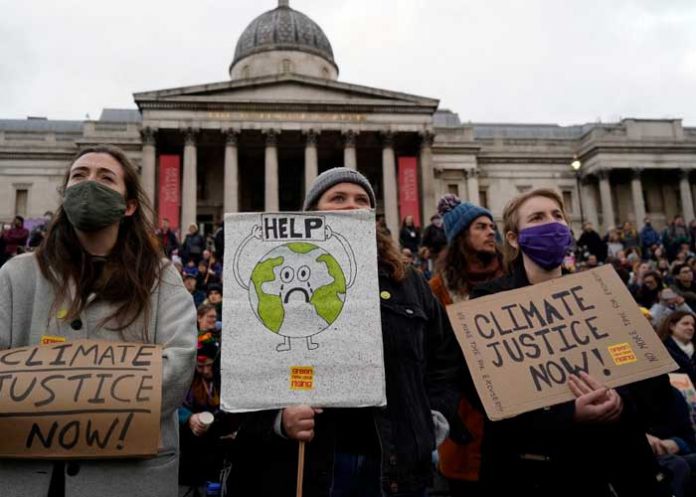 Marchas en todo el mundo por la justicia climática en la COP26