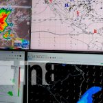 Mayor velocidad de vientos e incremento del oleaje en el Caribe de Nicaragua Reporte del INETER sobre el clima en Nicaragua