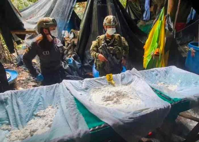Incautan en Colombia 20 toneladas de cocaína, la mayor del año
