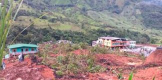 Al menos 12 muertos y varios desaparecidos por un alud de tierra en Colombia