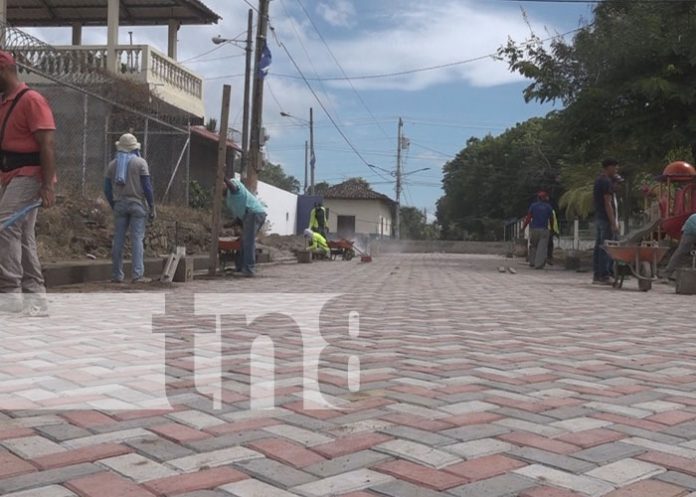 Presentan avances de nueva calzada en San Jorge, Rivas