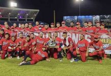 Dantos se consagran por 7ma ocasión campeones del Pomares dantos, pomares, matagalpa, beisbol