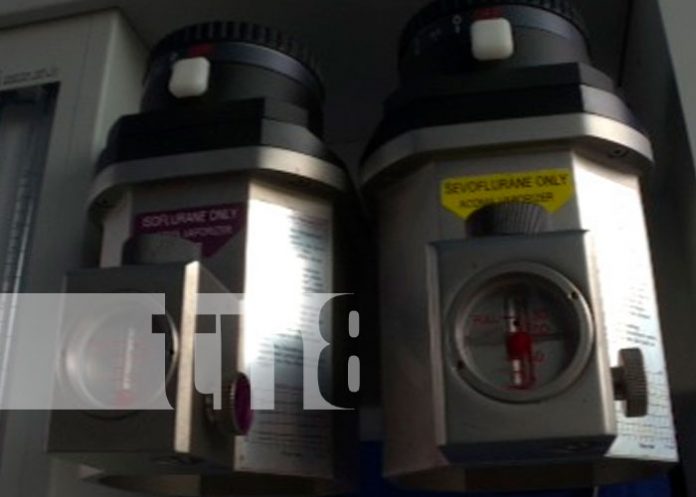 Entrega de equipos a hospital de Nicaragua