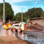 Obra que realiza la alcaldía de Managua