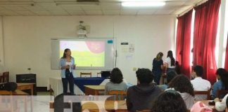 Estudiantes de la universidad FAREM Estelí reciben charla sobre derechos de las mujeres