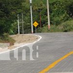 Nueva carretera en La Garnacha; esperanza de productores y negocios del Tisey, Estelí Nuevo trayecto de carretera mejorada en San Nicolás, Estelí