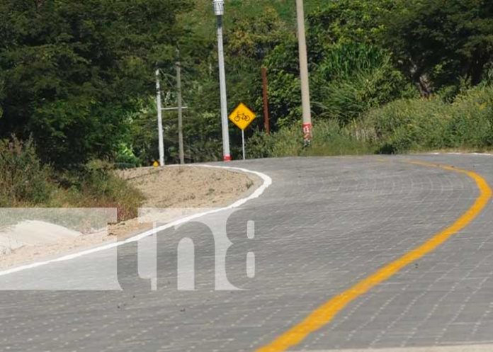Nuevo trayecto de carretera mejorada en San Nicolás, Estelí