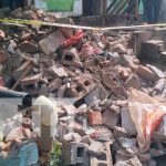 Tragedia en Granada: Muere un menor tras colapso de pared en una vivienda Lugar donde ocurrió la tragedia que deja luto a una familia en Granada
