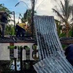 Reducida en cenizas quedó una humilde vivienda en la ciudad de Bilwi Voraz incendio consume una vivienda en Bilwi