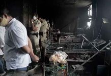 Incendio en hospital para pacientes con Covid-19 en la India dejó 11 muertos
