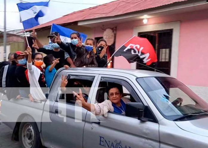 jinotega-001 Triunfo del FSLN se celebra en Jinotega