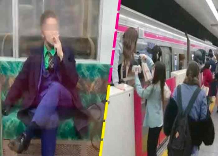 joker-tokio- Sospechoso de ataque en tren de Japón se declara admirador del Joker