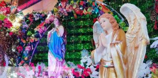 Altar para la Virgen en Juigalpa