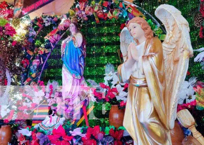 Altar para la Virgen en Juigalpa