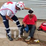 Chontales: Ciclista pierde el control y sufre herida en su cabeza Ciclista sufre accidente en Chontales