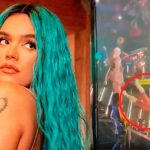 Karol G sufre fuerte caída en su concierto en Miami (VIDEO) Karol G sufre fuete caída en su concierto en Miami (VIDEO)