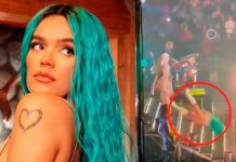 Karol G sufre fuerte caída en su concierto en Miami (VIDEO) Karol G sufre fuete caída en su concierto en Miami (VIDEO)