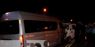 Accidente de tránsito en la Carretera León-Telica