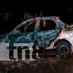 02 de noviembre: Informate con las noticias más relevantes de Nicaragua Taxi se consume en llamas