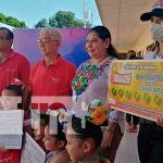 Entrega de utilidades por parte la Lotería Nacional de Nicaragua