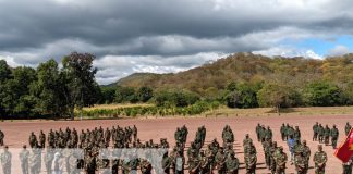 El primer comando militar conmemoró el día del soldado de la patria en Madriz