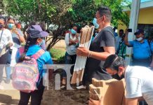 Inicia la distribución del material electoral en Tipitapa Traslado de maletas electorales en Tipitapa, Managua