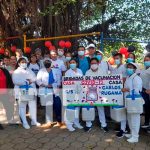Familias del Enrique Lorente, Managua, protegidas con la vacunación casa a casa Jornada de vacunación en barrios de Managua