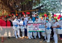 Familias del Enrique Lorente, Managua, protegidas con la vacunación casa a casa Jornada de vacunación en barrios de Managua