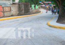 Construyen calle para toda la vida en Altos del Memorial Sandino, Managua Nuevas calles que estrena la Alcaldía de Managua